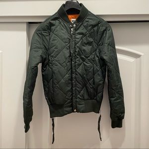 NSF Quilted Bomber Jacket